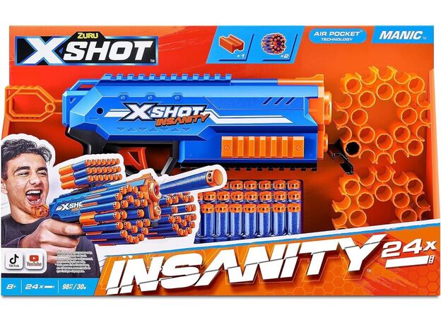 تفنگ ایکس شات X-Shot سری Insanity مدل Manic, image 11