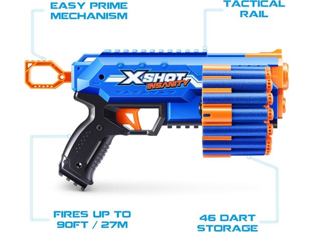 تفنگ ایکس شات X-Shot سری Insanity مدل Manic, image 6