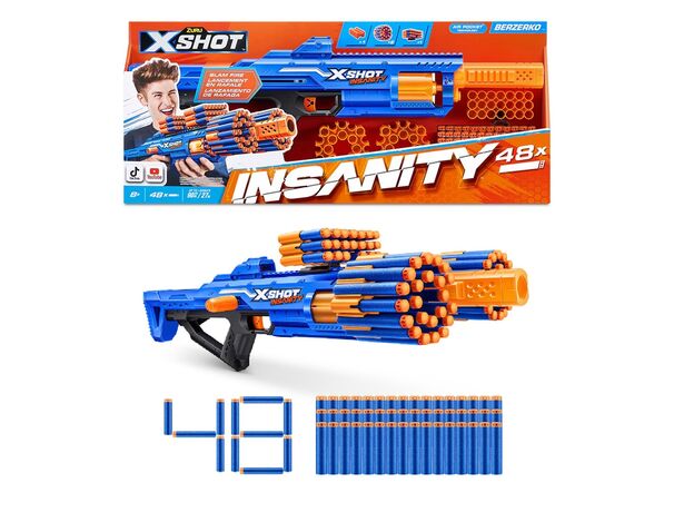 تفنگ ایکس شات X-Shot سری Insanity مدل Berzerko, image 