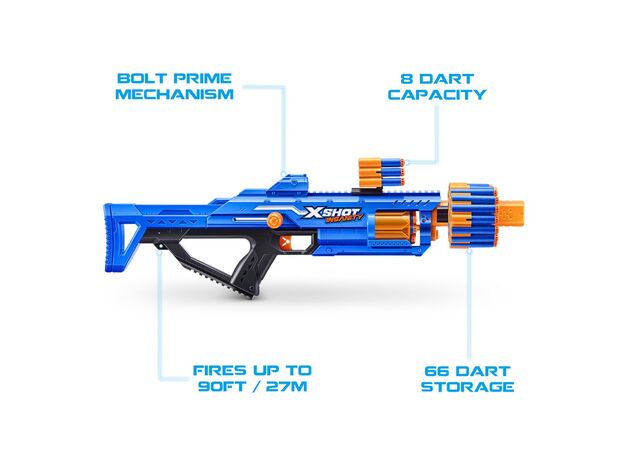 تفنگ ایکس شات X-Shot سری Insanity مدل Berzerko, image 9