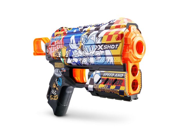 تفنگ ایکس شات X-Shot سری Skins مدل Flux Sonic Super Speed, تنوع: 36648-Super Speed, image 5