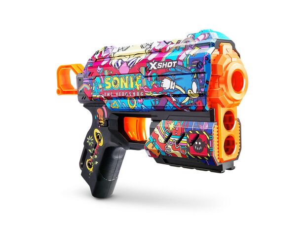تفنگ ایکس شات X-Shot سری Skins مدل Flux Sonic Robotnik, تنوع: 36648-Robotnik, image 4