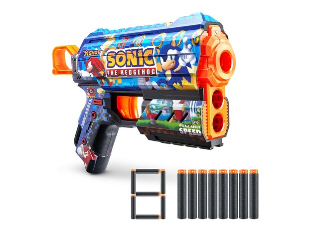 تفنگ ایکس شات X-Shot سری Skins مدل Flux Sonic, تنوع: 36648-Sonic, image 4