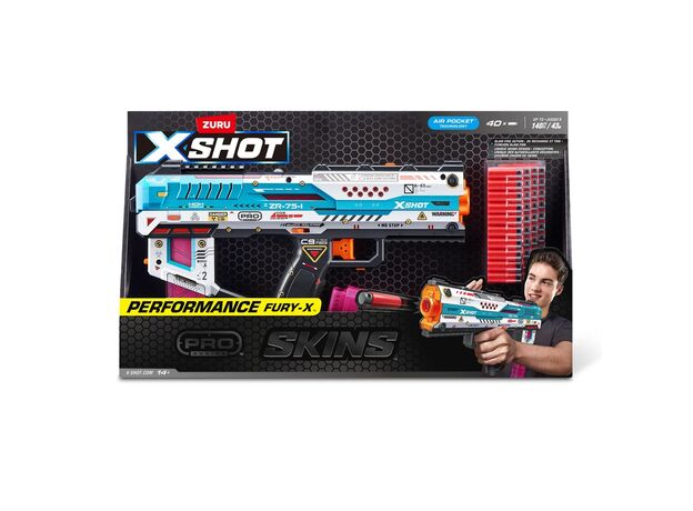تفنگ ایکس شات X-Shot سری Skins Pro مدل Performance Fury-X, image 9