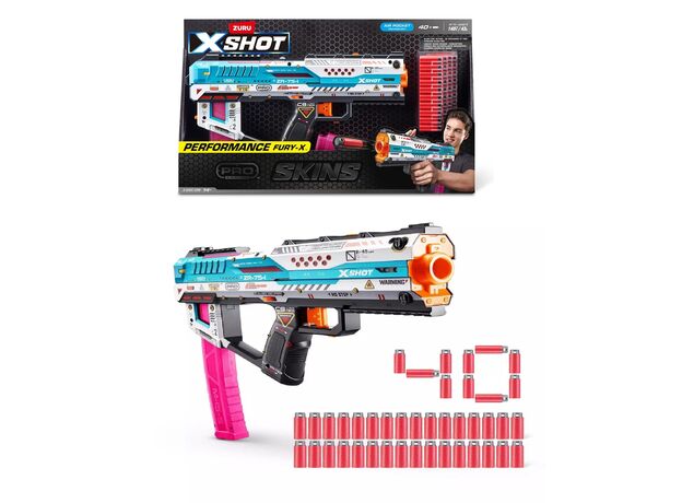 تفنگ ایکس شات X-Shot سری Skins Pro مدل Performance Fury-X, image 