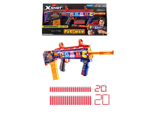 تفنگ ایکس شات X-Shot سری Skins Pro مدل Sinister PacMan, image 