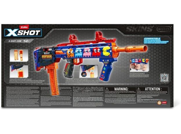 تفنگ ایکس شات X-Shot سری Skins Pro مدل Sinister PacMan, image 9