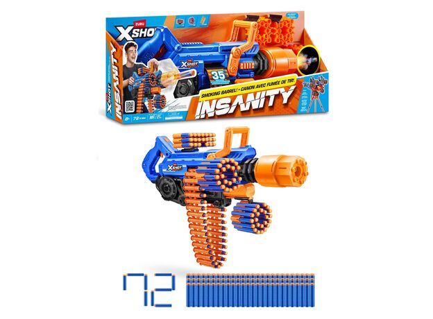 تفنگ ایکس شات X-Shot سری Insanity مدل Smoking Barrel, image 