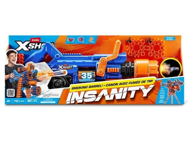 تفنگ ایکس شات X-Shot سری Insanity مدل Smoking Barrel, image 6