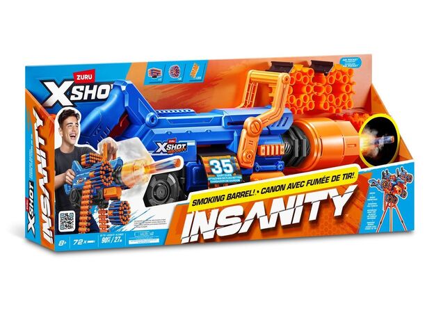 تفنگ ایکس شات X-Shot سری Insanity مدل Smoking Barrel, image 7