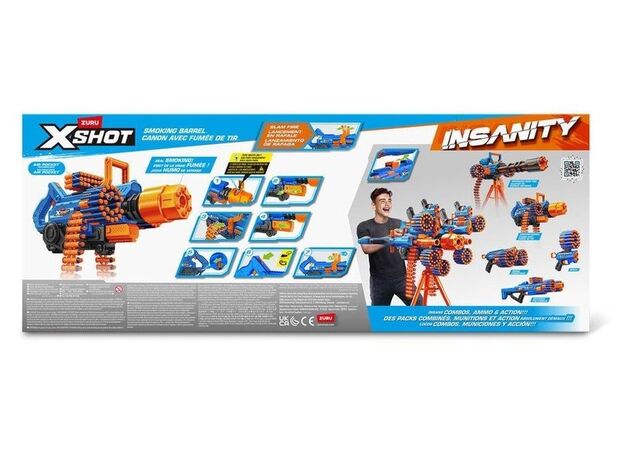 تفنگ ایکس شات X-Shot سری Insanity مدل Smoking Barrel, image 8