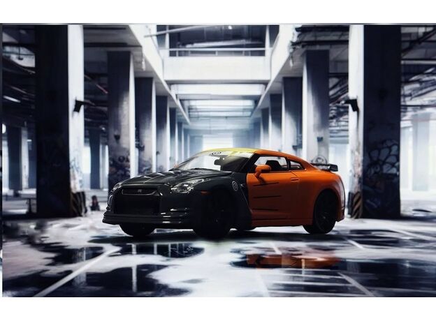 ماشین فلزی نیسان GT-R (R35) 2009 به همراه فیگور ناروتو با مقیاس 1:24, تنوع: Naruto-253255054, image 2