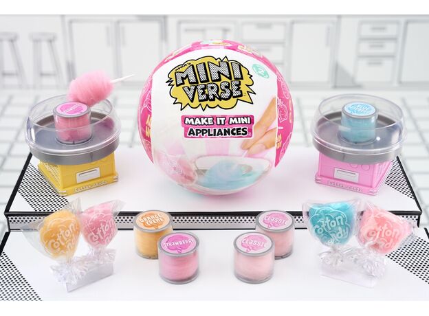 پک سورپرایزی Miniverse مدل Make It Mini Appliances سری 2 مدل پشمک ساز, تنوع: 523444-cotton candy, image 