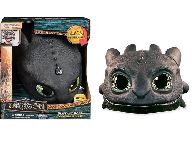 ماسک الکترونیکی بی دندون اژدها سواران  Dreamworks Dragons, image 