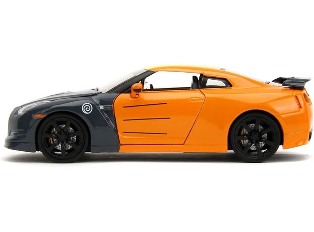 ماشین فلزی نیسان GT-R (R35) 2009 به همراه فیگور ناروتو با مقیاس 1:24, تنوع: Naruto-253255054, image 7