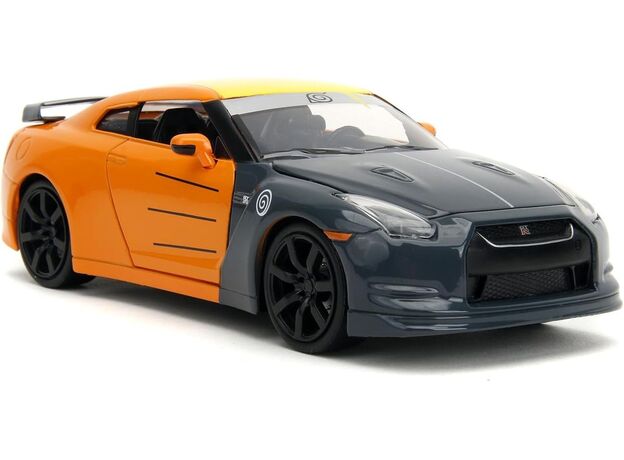 ماشین فلزی نیسان GT-R (R35) 2009 به همراه فیگور ناروتو با مقیاس 1:24, تنوع: Naruto-253255054, image 6