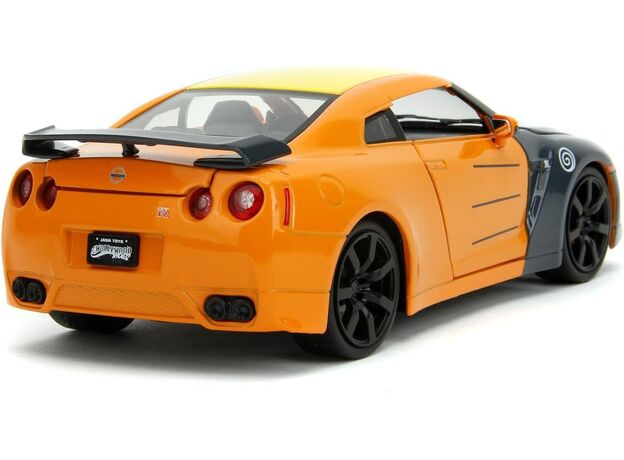 ماشین فلزی نیسان GT-R (R35) 2009 به همراه فیگور ناروتو با مقیاس 1:24, تنوع: Naruto-253255054, image 8