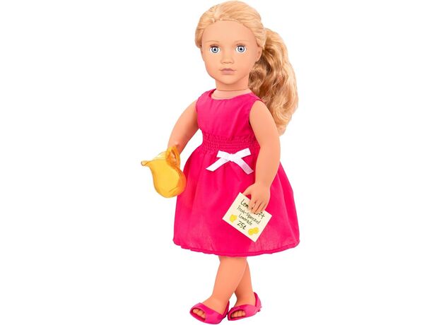 عروسک 46 سانتی دلوکس OG سوار کار مدل Lilly Anna با کتاب, image 6