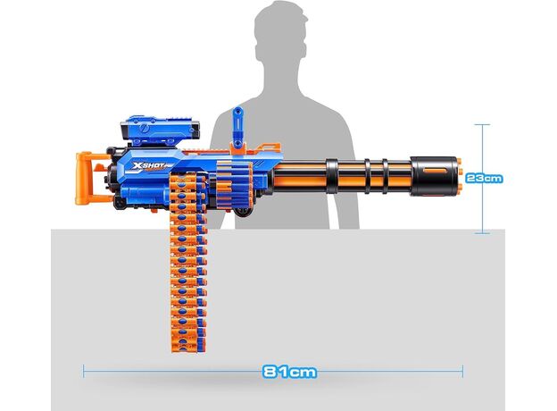تفنگ ایکس شات X-Shot سری Insanity مدل Motorized Rage Fire, تنوع: 36605 - Motorized Rage Fire, image 16