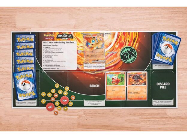 پک کارت بازی 60 تایی Pokemon سری ex Battle Deck مدل Victini ex, تنوع: PK290-85754-Victini ex, image 4