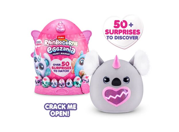 عروسک سورپرایزی رینبوکورنز RainBocoRns سری Eggzania Fairy Mania با شاخ صورتی, تنوع: 92115-Pink, image 10