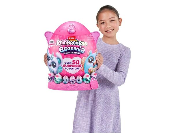 عروسک سورپرایزی رینبوکورنز RainBocoRns سری Eggzania Fairy Mania با شاخ صورتی, تنوع: 92115-Pink, image 6
