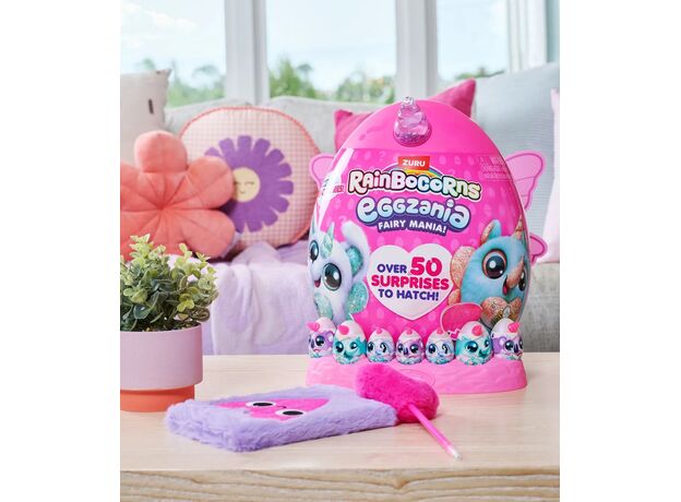 عروسک سورپرایزی رینبوکورنز RainBocoRns سری Eggzania Fairy Mania با شاخ صورتی, تنوع: 92115-Pink, image 2