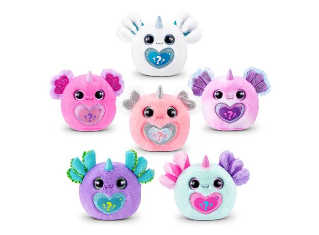 عروسک سورپرایزی رینبوکورنز RainBocoRns سری Axolotlcorn با گوش های بنفش, تنوع: 92131-Candy, image 8