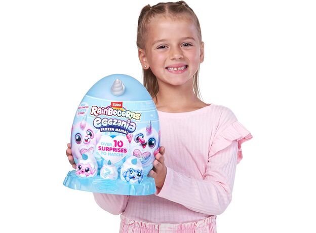 عروسک سورپرایزی رینبوکورنز RainBocoRns سری Eggzania Frozen Mania, image 