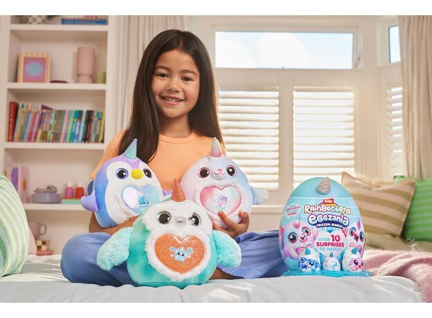 عروسک سورپرایزی رینبوکورنز RainBocoRns سری Eggzania Frozen Mania, image 2