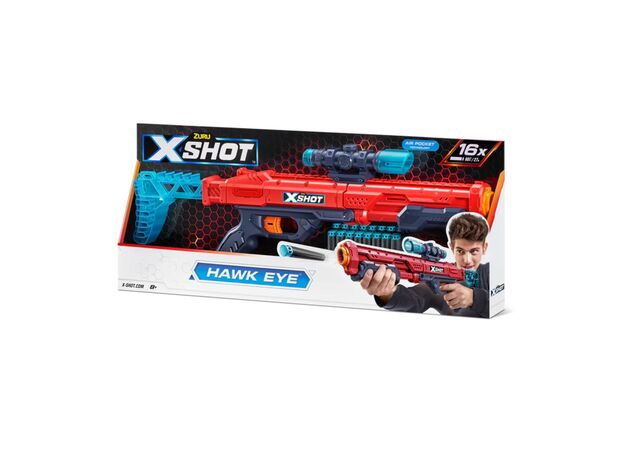 تفنگ ایکس شات X-Shot مدل Hawk Eye, تنوع: 36435 - Red, image 10