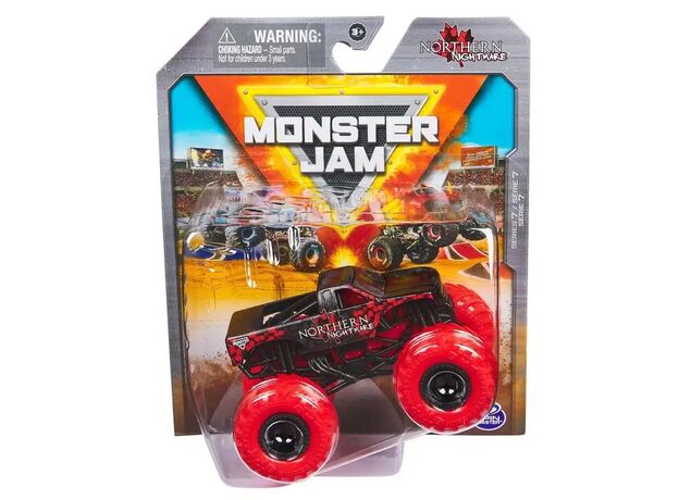پک تکی ماشین Monster Jam با مقیاس 1:64 مدل Northern Nightmare, تنوع: 6061233-Northern Nightmare, image 6