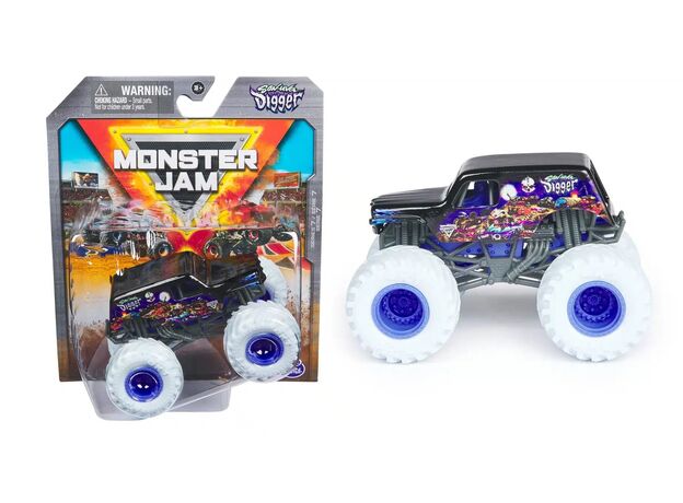 پک تکی ماشین Monster Jam با مقیاس 1:64 مدل Digger, تنوع: 6061233-Digger, image 