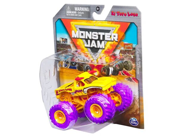 پک تکی ماشین Monster Jam با مقیاس 1:64 مدل El Toro Loco, تنوع: 6061233-El Toro Loco, image 8