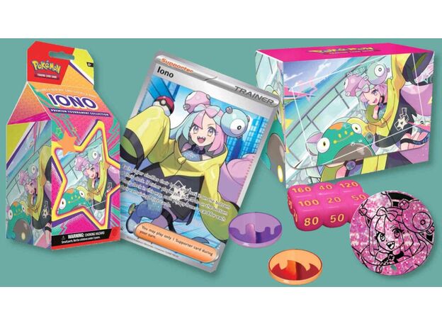پک مسابقات کارت بازی Pokemon سری Iono Premium, image 2