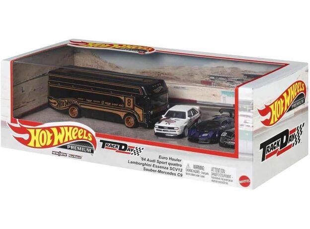پک 3 تایی ماشین های Premium به همراه کامیون Hot Wheels مدل Track Day, image 4