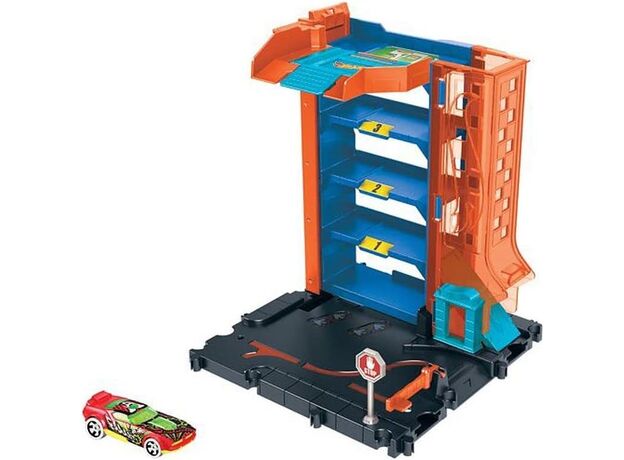پیست ماشین های Hot Wheels سری City مدل Downtown Car Park, image 2