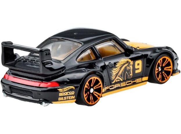 پک تکی ماشین Hot Wheels Premium سری Neon Speeders مدل Porsche 993 GT2, image 3