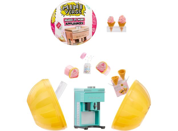 پک سورپرایزی Miniverse مدل Make It Mini Appliances سری 2 مدل بستنی ساز, تنوع: 523444-soft serve, image 5
