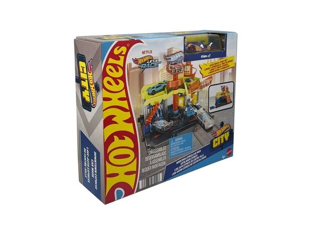 پیست ماشین های Hot Wheels سری City مدل Downtown Car Wash, تنوع: HDR24-Car Wash, image 8
