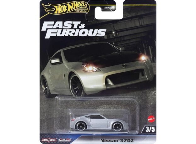 پک تکی ماشین Hot Wheels Premium سری Fast and Furious مدل Nissan 370Z, image 