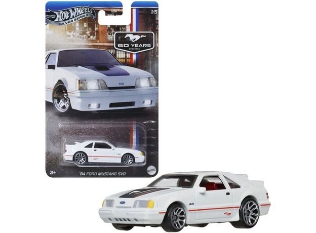 پک تکی ماشین Hot Wheels سری Silver مدل Ford Mustang SVD, image 