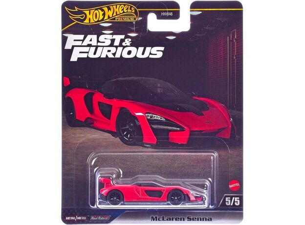 پک تکی ماشین Hot Wheels Premium سری Fast and Furious مدل McLaren Senna, image 