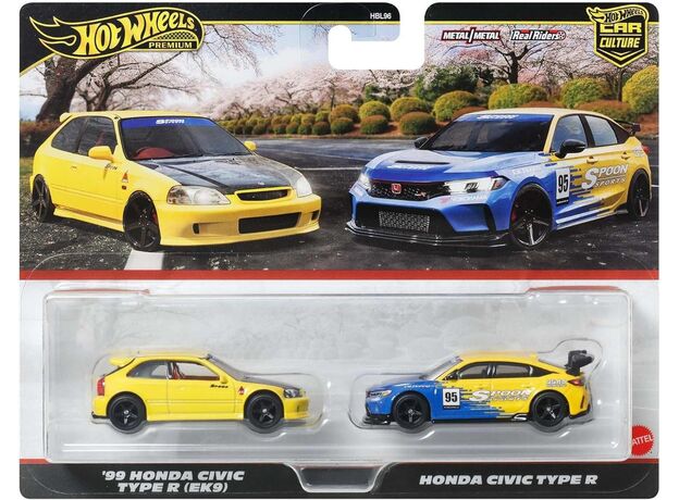 پک دو تایی ماشین های Hot wheels premium سری Car Culture مدل Honda, تنوع: HBL96-Honda, image 5