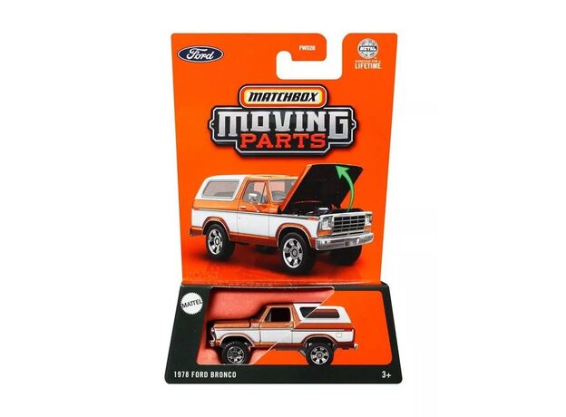 پک تکی ماشین Match Box سری Moving parts مدل 1978 Ford Bronco, تنوع: FWD28 - Ford Bronco, image 2