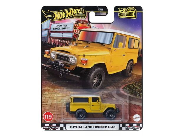 پک تکی ماشین Hot Wheels سری Boulevard مدل Toyota land Rover Cruiser FJ43, image 