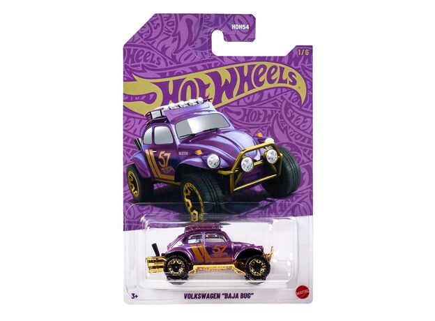 پک تکی ماشین Hot Wheels سری Chrome مدل  Volkswagen Baja Bug, تنوع: HDH54-Baja Bug, image 