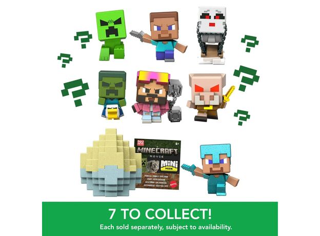 پک سورپرایزی فیگورهای Minecraft مدل Mini Mode Spawn Egg, image 