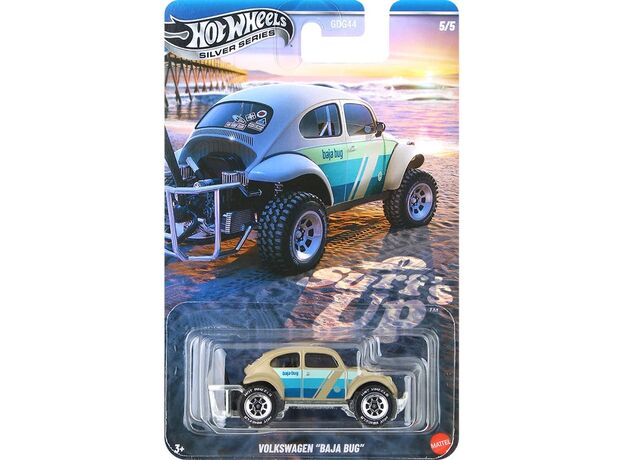 پک تکی ماشین Hot Wheels سری Silver مدل Volkswagen Baja Bug, تنوع: GDG44-Baja Bug, image 
