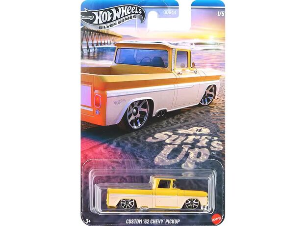 پک تکی ماشین Hot Wheels سری Silver مدل Custom Chevy Pickup, image 